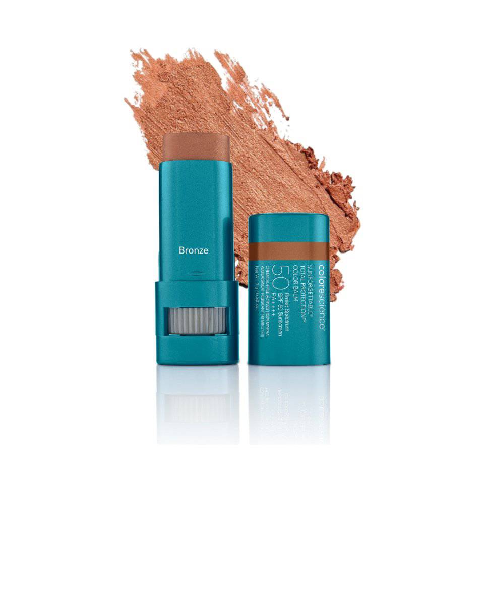 Colorescience Total Protection Color Balms SPF 50 - SPF Color for Lips + Cheeks Sunscreen - Renew Wellness & Aesthetics