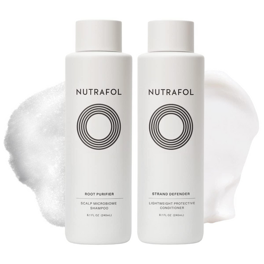 Nutrafol Root Purifier Shampoo + Nutrafol Stand Defender Conditioner Bundle - Renew Wellness & Aesthetics 
