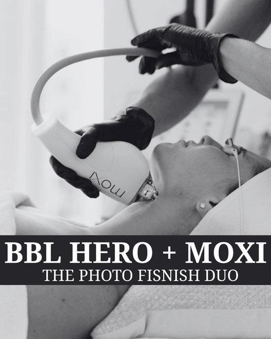 The Photo Finish Duo - BBL Hero + Moxi - Renew Wellness & Aesthetics 