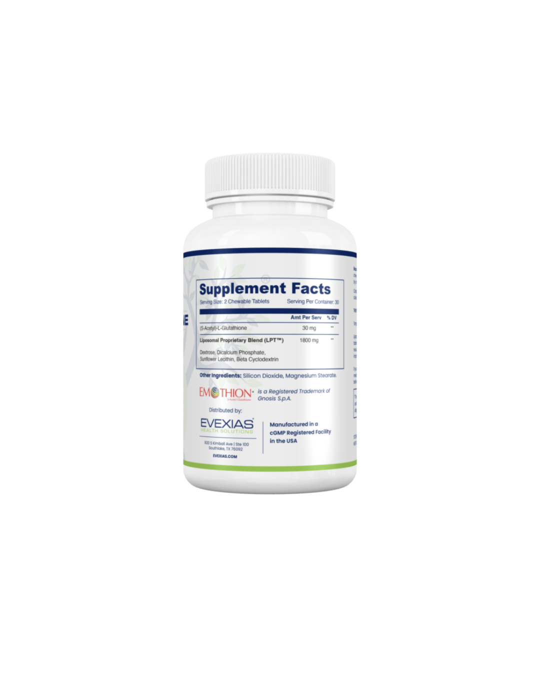 Evexias Glutathione LPT - Renew Wellness & Aesthetics 