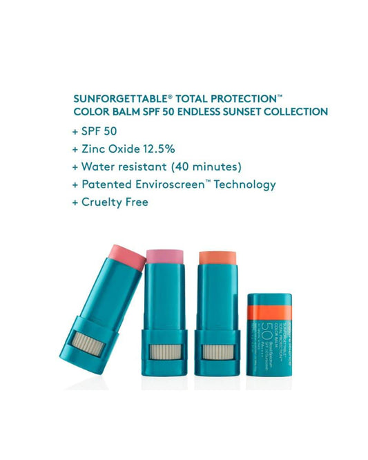 Colorescience Total Protection Color Balms SPF 50 -  SPF Color for Lips + Cheeks - Renew Wellness & Aesthetics